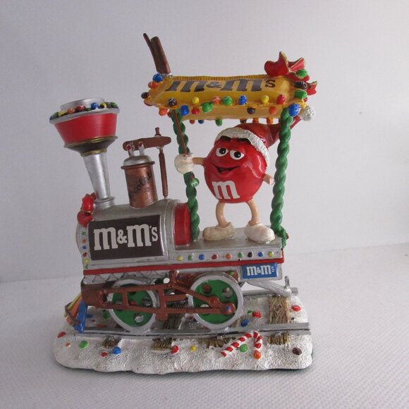 The M &M’s Christmas Train By The Danbury Mint Replacement Locomotive - See Pics - Picture 6 of 15